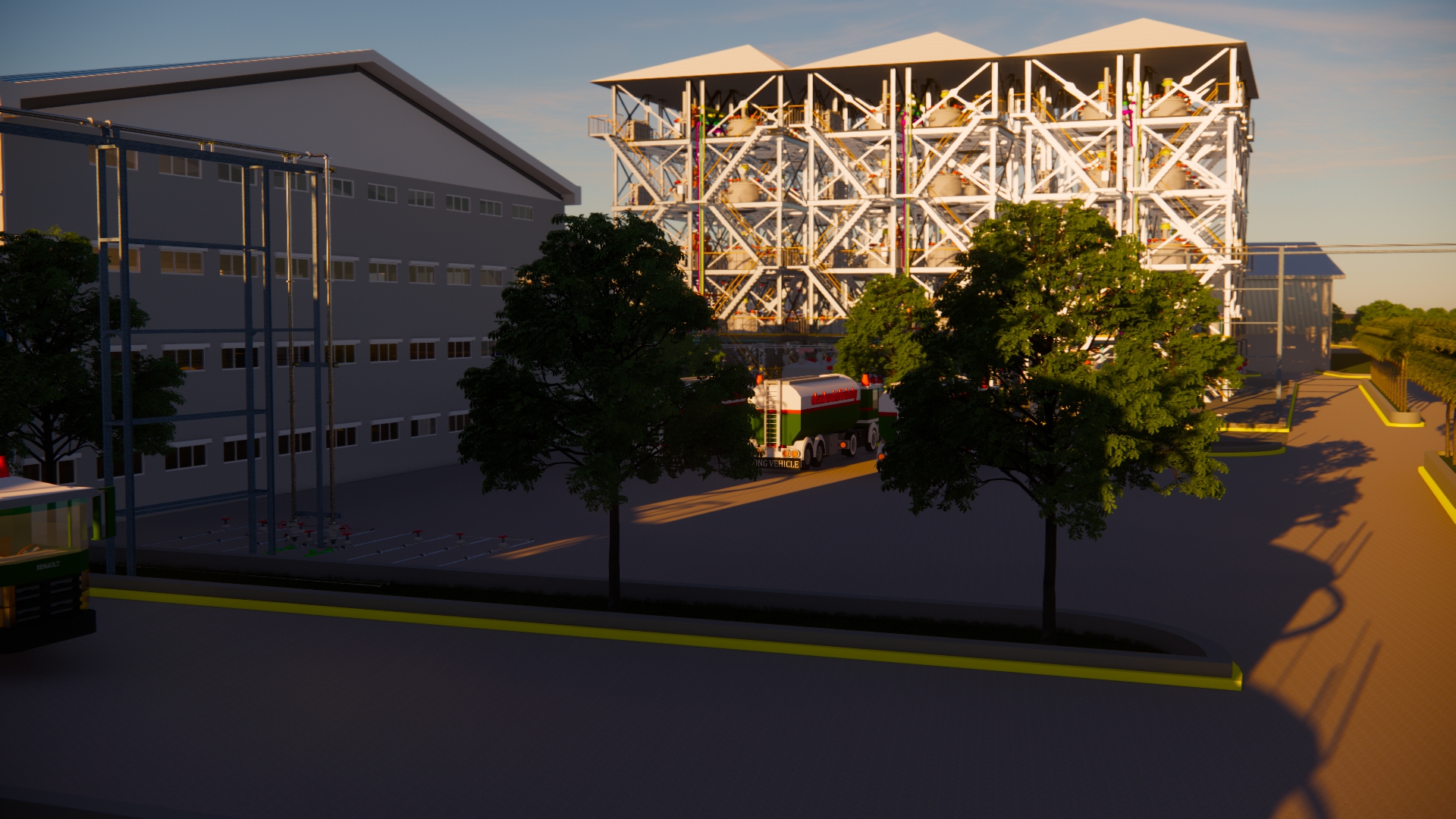 Industry Fatty Amine Bontang East Kalimantan Indonesia