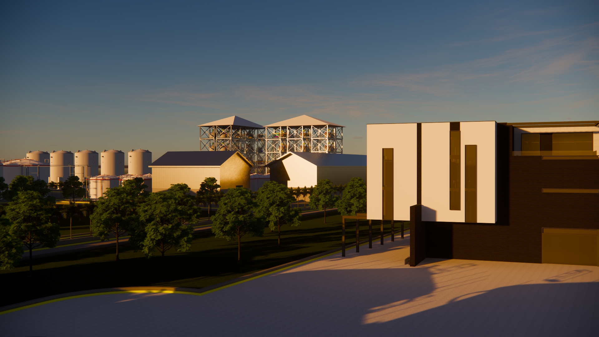 Industry Fatty Amine Bontang East Kalimantan Indonesia