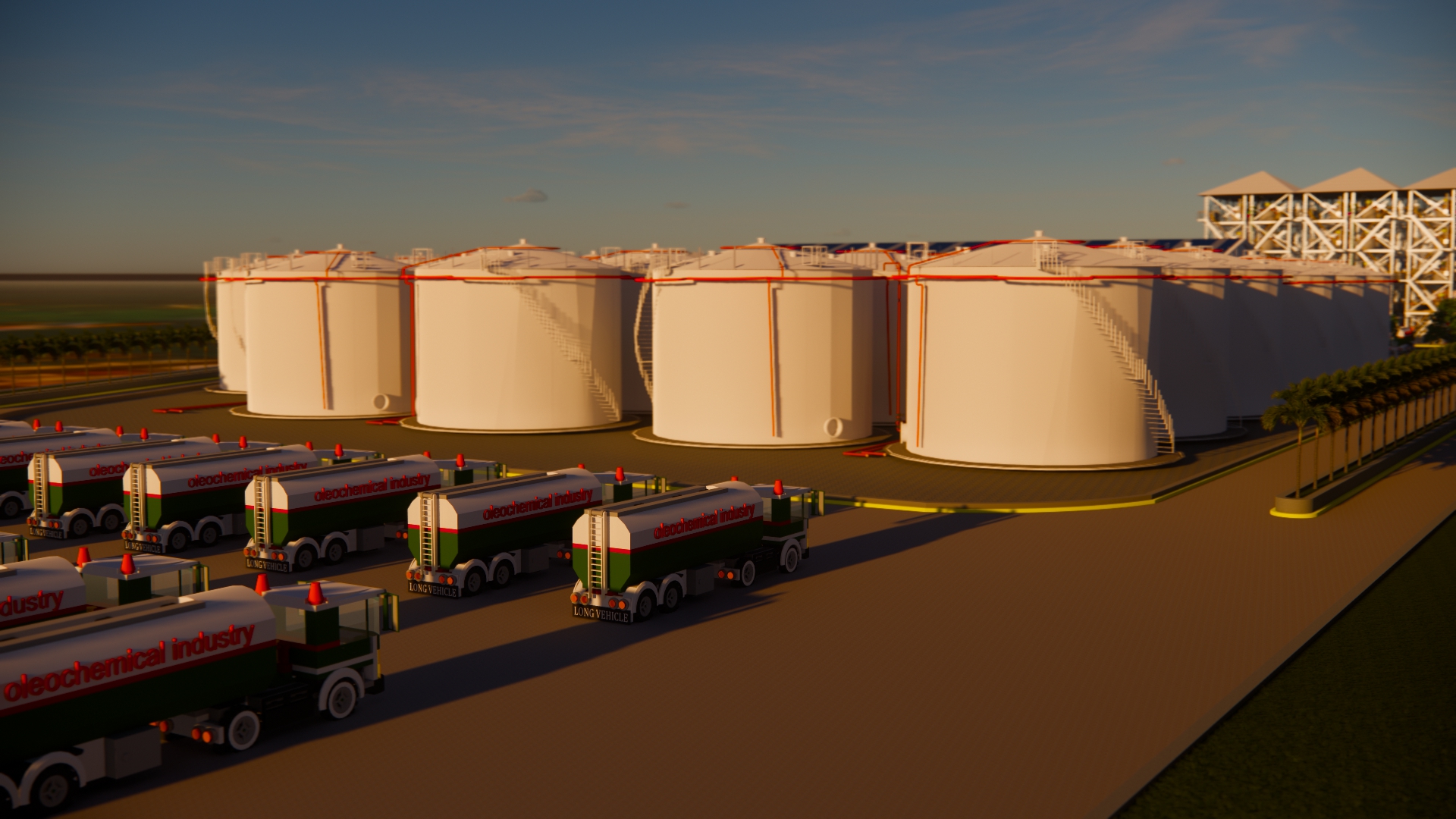 Industry Fatty Amine Bontang East Kalimantan Indonesia